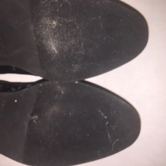 Crush Velvet/ velour ankle Booties - Picture 7 of 8